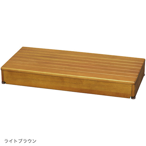 段差解消用品 木製玄関台 90W-40-1段
